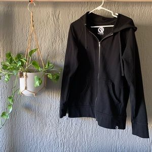 Quick flip hoodie that converts to bag
